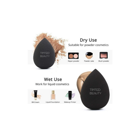 Latex-free, velvety Cosmetic Blending Sponge for seamless makeup application, blending, and flawless coverage.